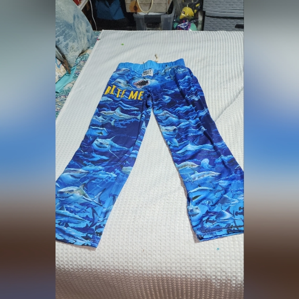 BRIEF INSANITY EUC MENS SIZE MEDIUM SHARK BITE ME PANTS